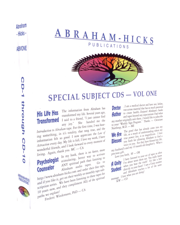 Special Subjects, Volume One